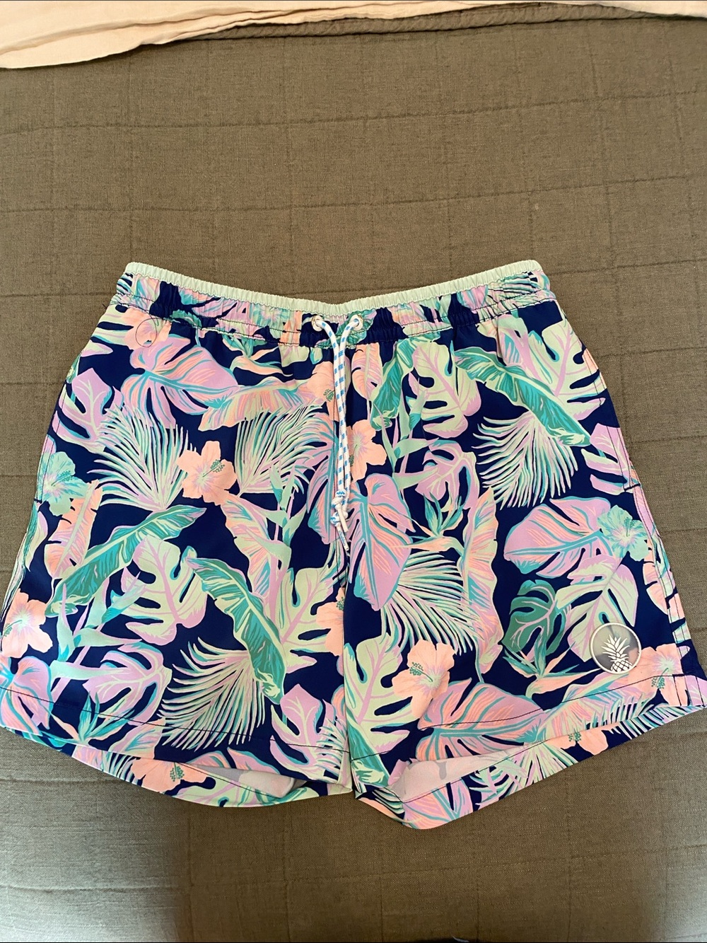 Chubbies Floral Print Swim Trunks